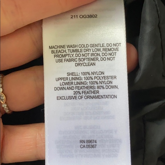 MOUNTAIN HARDWARE Girls XS  Down Filled PUFFY COAT - Picture 5 of 5